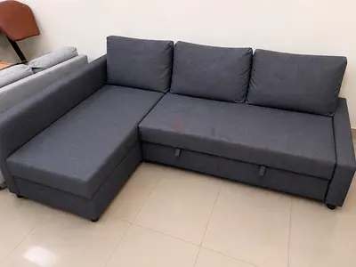 MOVING SALE – IKEA FRIHETEN L-Shaped Sofa Bed with Storage 🚨
