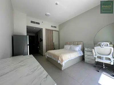 Furnished Studio | Balcony | City & Pool View