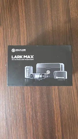Hollyland lark max duo mic