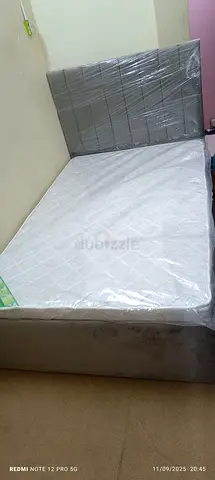 Selling double size strong bed including madical mattres available