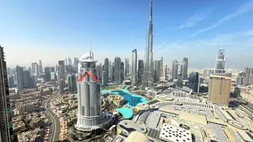 High Floor 3BR+Maid | Furnished| Burj Khalifa View