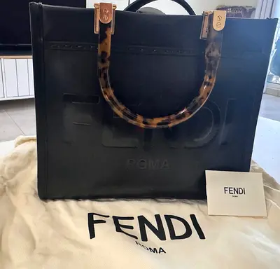 Fendi Roma Sunshine Shopper Tote