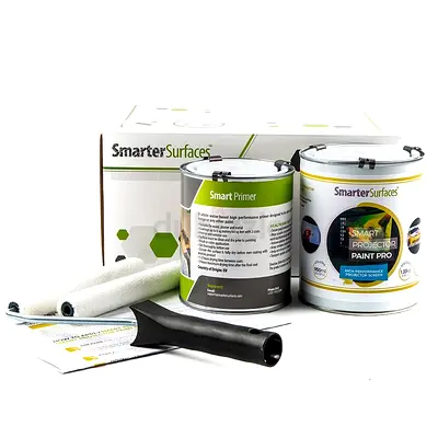 SMART WHITEBOARD PAINT (CLEAR / WHITE FINISH)