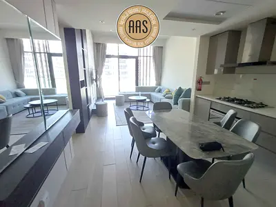 Modern and spacious 3BHK semi furnished with fully fitted kitchen only 135k ready to move