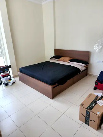 Storage Ikea Bed with Mattress