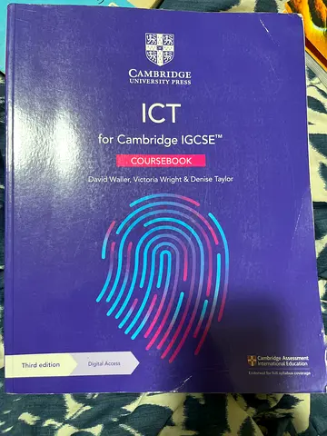 ICT CAMBRDIGE IGCSE TEXTBOOK