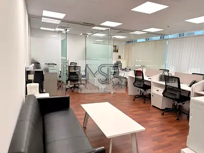 Fully Fitted || with Glass partition || Unfurnished office
