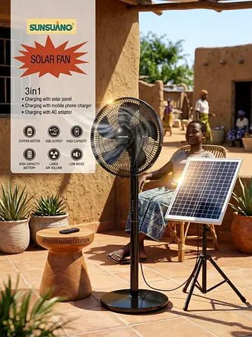 Solar fan