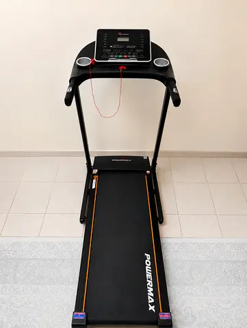 Compact PowerMax Treadmill — Foldable Home Running Machine