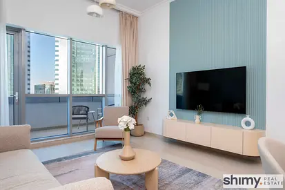 Gleaming | Marina & Dubai Eye View | High Floor | Furnished | Bay Central