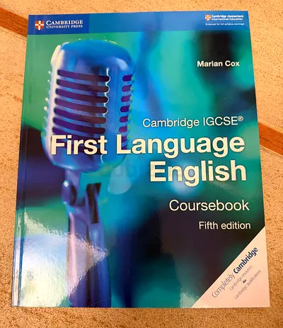 Cambridge IGCSE First Language English Coursebook (5th Edition) by Marian $%