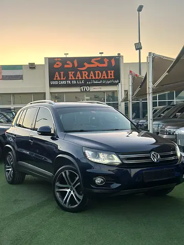 Volkswagen Tiguan Highline | TSI 4Motion | 2016 | GCC | 91,000 km | Blue / Beige | Single Owner