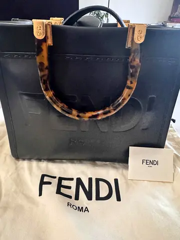 Fendi Roma Sunshine Shopper Tote
