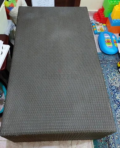 Rattan long table