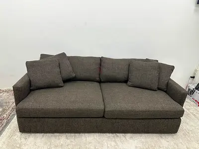 Excellent condition cratebarrel three seater sofa