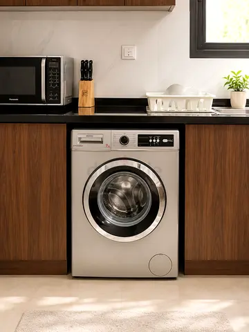 Hoover 7kg Front Load Fully Automatic Washing Machine (Silver)