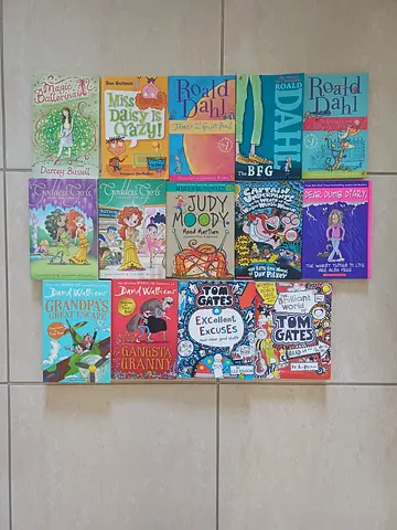 Collection of 20 Childrens Fiction Books — Roald Dahl, Tom Gates, Judy Moody  More