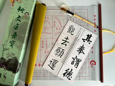 Magic Water Calligraphy Practice Set - Reusable, Fun, Like New