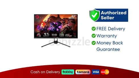 Gameon 22 inch FHD IPS Gaming Monitor - 100Hz, GOES22FHD100IPS | Brand New | 03 Month Warranty | FRE