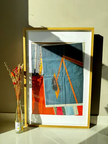 WOODEN FRAME 61 x 91cm