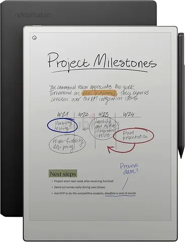 REMARKABLE PAPER PRO TABLET 11.8 -INCH AND MARKER PLUS PEN WITH ERASER WITH COVER BLACK LEATHER