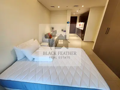 Furnished Studio | Free Chiller | Balcony | Azizi Berton, Al Furjan