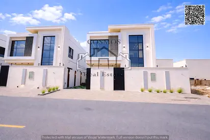 Luxury 5BR Modern Villa with Pool & Roof | Facing Park | Al Zahya | For SALE | AJMAN