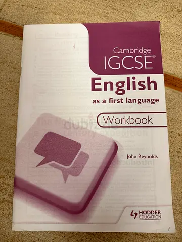 Cambridge IGCSE English as a First Language Workbook by John Reynolds
