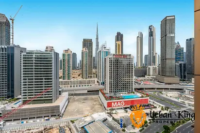 Burj and canal view | Unfurnished 2-bedrooms | Multiple cheques