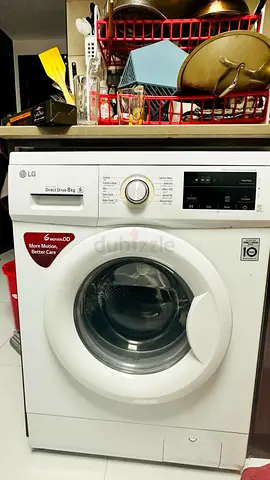 LG inverter Direct Drive 8kg Front Load Washing Machine