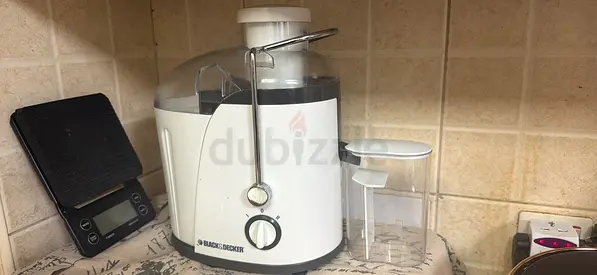 Black  Decker Centrifugal Juicer - Used, Working
