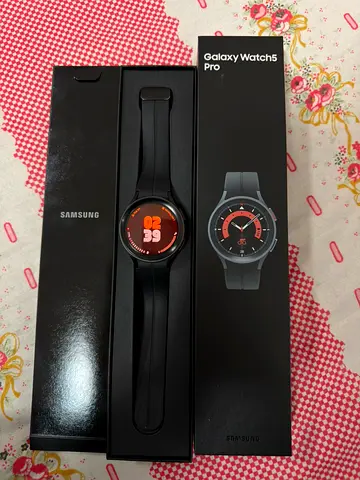 Samsung Galaxy Watch5 Pro (45mm - Black) | Excellent Condition with Box