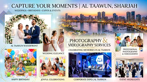 🎯 Visual Media Services in Al Taawun, Sharjah | Photography, Videography  Content Creation