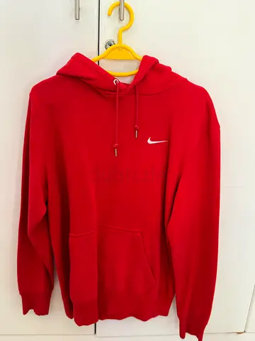 Vintage Red Nike Hoodie