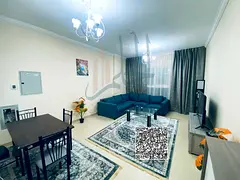 Furnished one-bedroom apartment for monthly rent in Ajman – Al Jurf 2 (Al Yasmin Towers) A great o