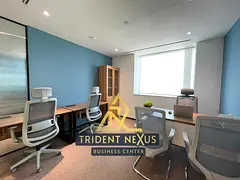 Furnished Premium Office | 200 Sq Ft | Fahidi Heights | Near Metro | Trident Nexus Business Centre