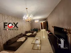 Two bedrooms and a living room for annual rent with furniture in Orient Towers. Free gym and swimmin