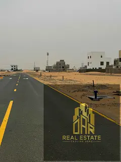 In Al Ruqaybah… an exceptional corner plot directly opposite Masaar Project on a 97-meter-wide roa