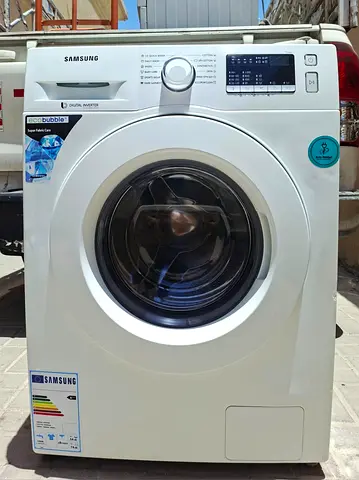 Hello 7kg with Digital inverter motor,  SAMSUNG washing machine, working properly