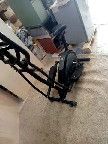 Used Elliptical Trainer with Seat - Compact Home Cardio Machine