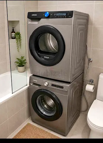 Samsung 9 kg washer and 9 kg dryer set separate neat and clean excellent condition