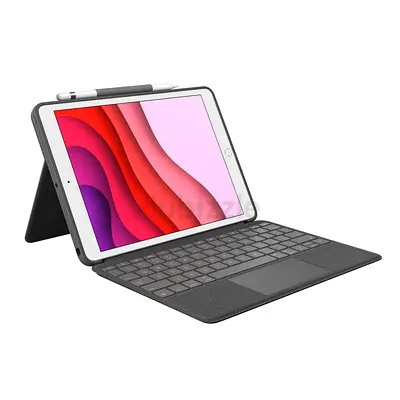 Logitech Combo Touch Detachable Keyboard Case with trackpad for iPad (7th, 8th, 9th generation)