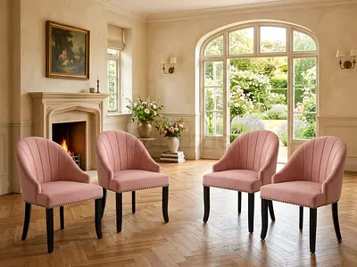 Beautiful velvet chairs from the one store