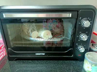 Electric oven  rotisserie
