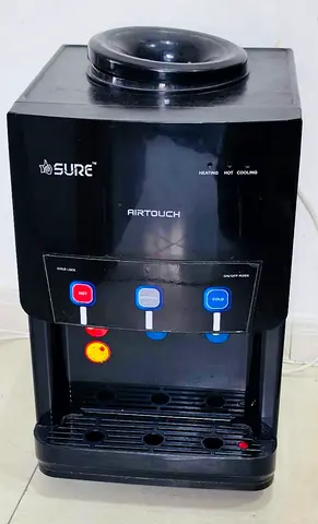 Used Sure Airtouch Tabletop Water Dispenser - No Hot  Cold option