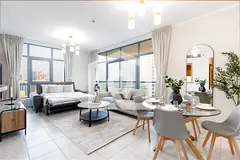Bright Furnished Apartment with City Views – The Links East Tower