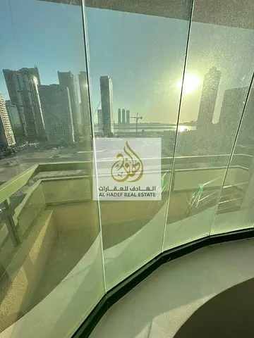 Luxury 2 Bedroom Apartment with Direct Sea View for Rent in Al Khan Sharjah | Main Al Khan Road | 2 Balconies | Separate Living Hall | Free Air Condit