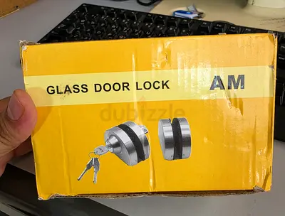 Glass door lock