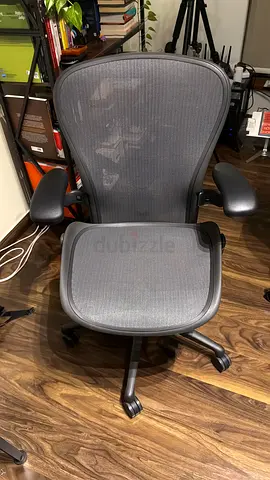 Chair Herman Remastered Miller Aeron Chair Fully Adjustable Size C Graphite