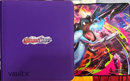 Pokémon Master Set For Sale - Scarlet And Violet Base Set (With Limited Edition Vaultx Binder)